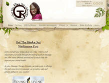 Tablet Screenshot of kinksout.com